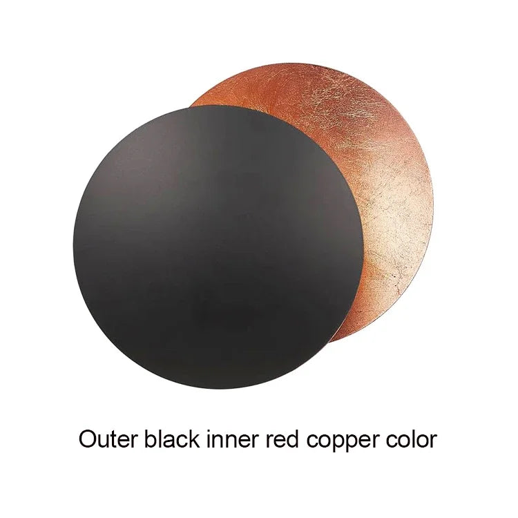 Modern Lunar Eclipse Wall Sconce
