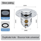 Bondes Universelles pour évier + 1 OFFERTE
