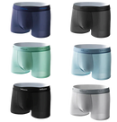 Lot de 4 boxers en soie glacée