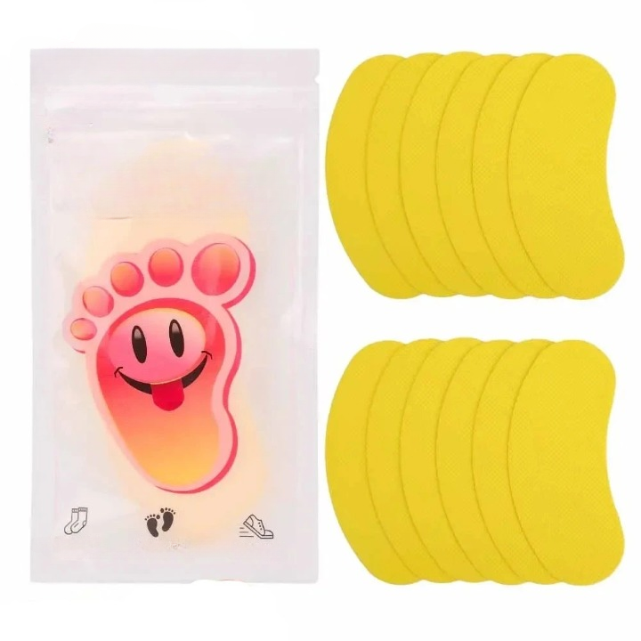 Pack of 48 Adhesive Odor-Absorbing Shoe Patches