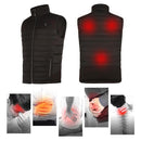 Gilet Chauffant Electrique - 8 Zones chauffantes