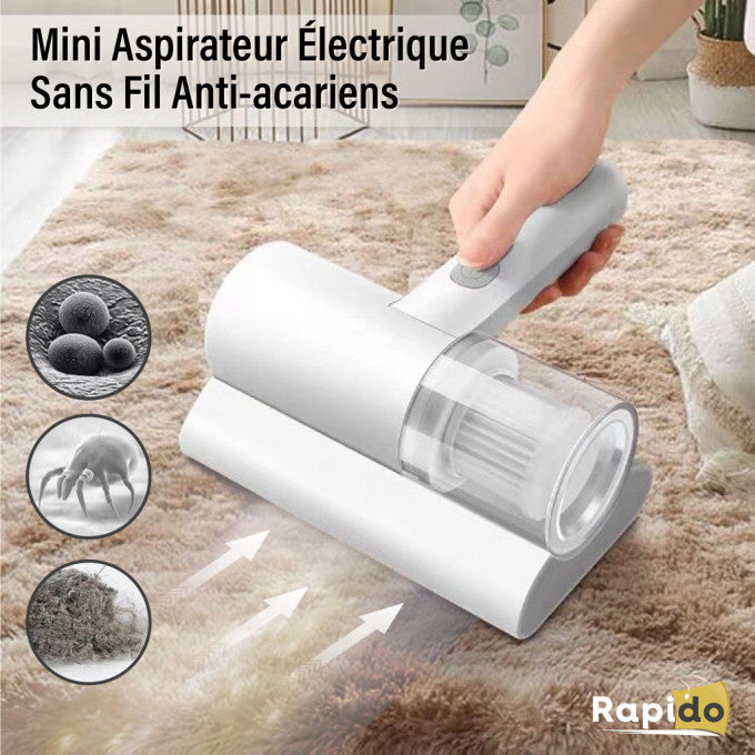 Mini Aspirateur Anti Bactériens et Anti Poils