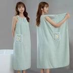 Snap Bath Towel Robe - ULTRA absorbent