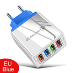 Chargeur 4 Ports USB - Rapidité +