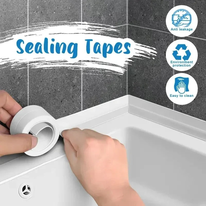 Ruban adhésif étanche en PVC pour salle de bain et cuisine [1 acheté = 1 offert]