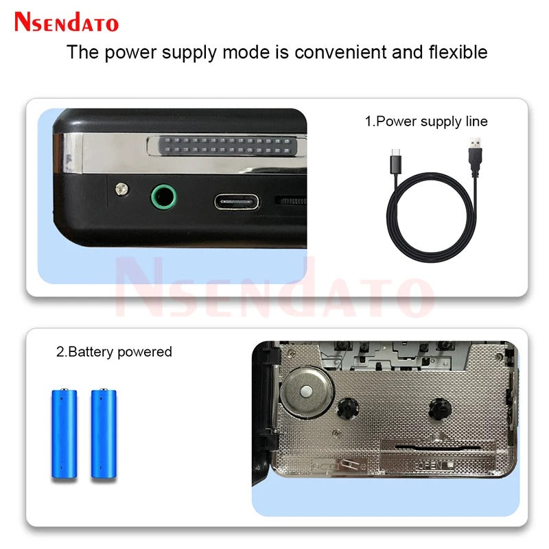 Convertisseur de Cassettes Audio USB vers MP3