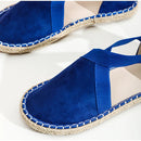 Espadrille en toile et à élastique