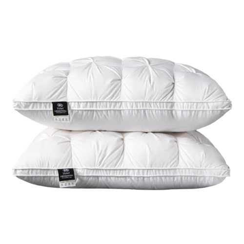 Oreiller d'hôtel de luxe - Coton & Plume d'oie - 1 ACHETÉ = 1 OFFERT