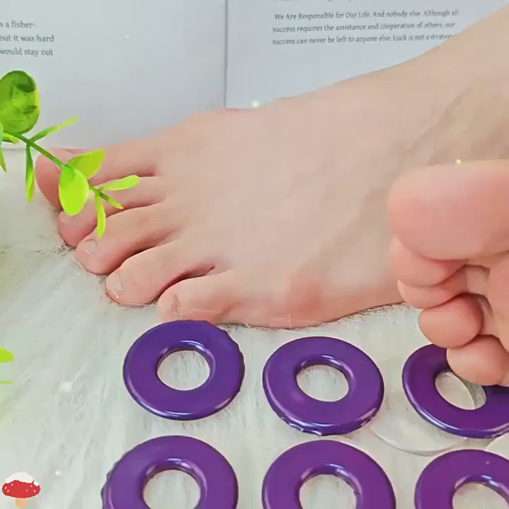 6 Coussinets Réutilisables en Gel Auto-adhésifs – Protection des Pieds pour Talons et Chaussures