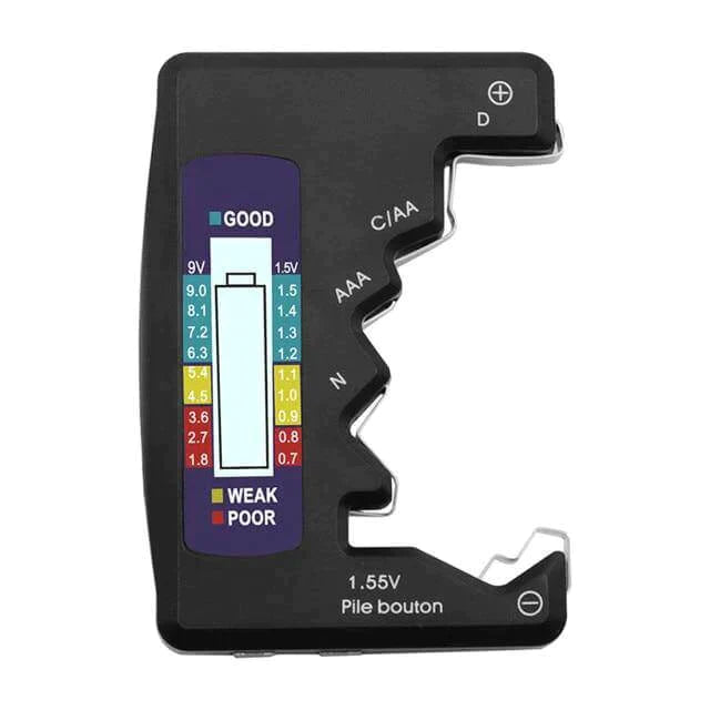 Probador universal de capacidad de batería con pantalla LCD