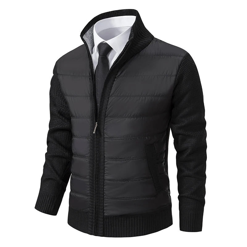 Veste cardigan en laine pour homme