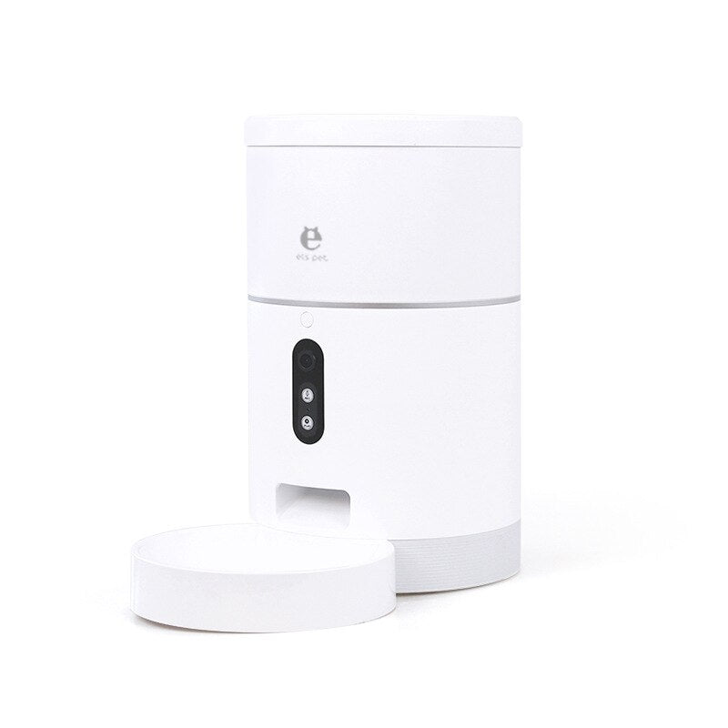 Distributeur de croquettes automatique Caméra et Micro intégrés