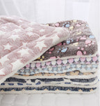 Coussin flanelle doux et chaud