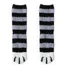 Lot de 2 Paires de Chaussettes Pattes de Chat