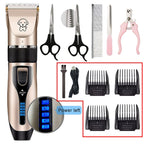 Kit tondeuse rechargeable pour chien