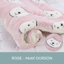 Coussin flanelle doux et chaud