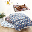 Coussin flanelle doux et chaud