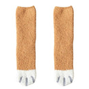 Lot de 2 Paires de Chaussettes Pattes de Chat