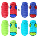 Doudoune pour chien réversible