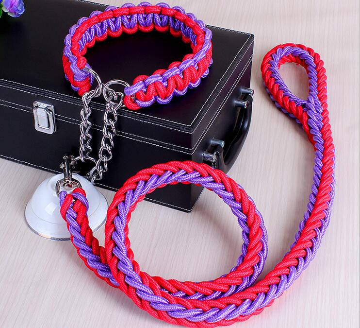 Pack : Collier et Laisse en Corde