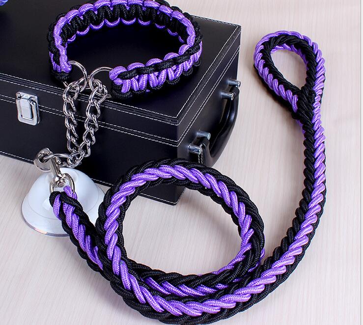 Pack : Collier et Laisse en Corde