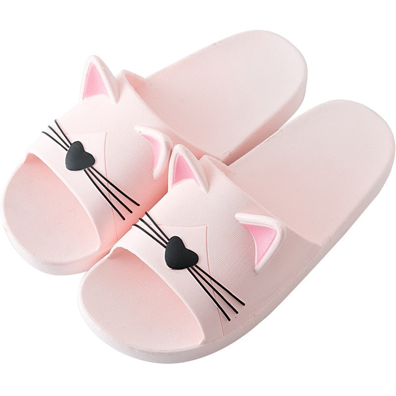 Claquettes Tête de Chat