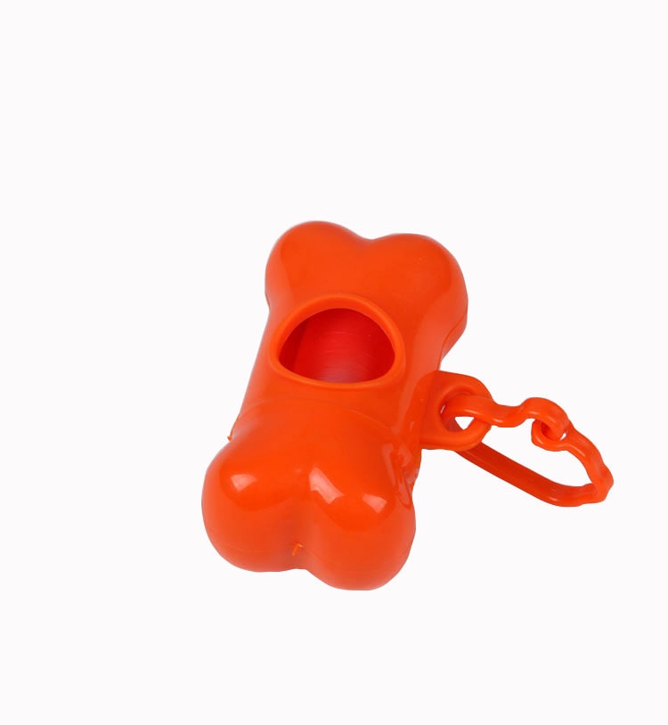Distributeur sur mousqueton de sacs à crottes