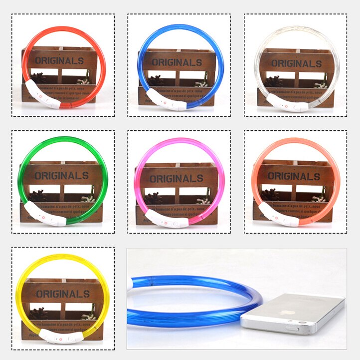 Collier clignotant pour chien