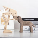 Figurine Bois Animaux