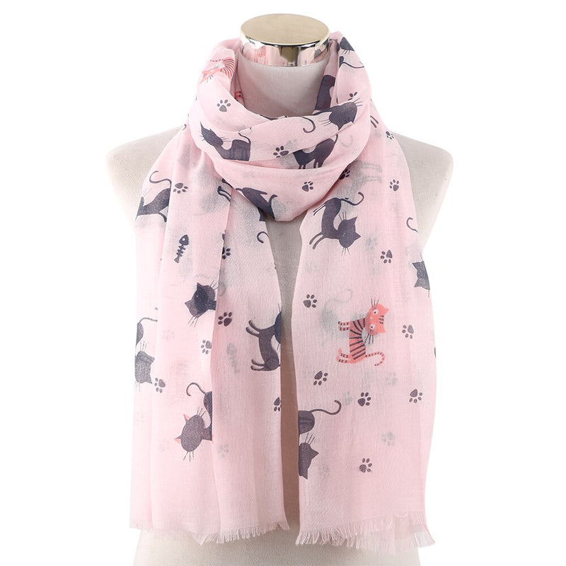 Foulard Motifs de Chats