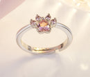 Bague empreinte patte de chat