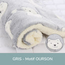 Coussin flanelle doux et chaud