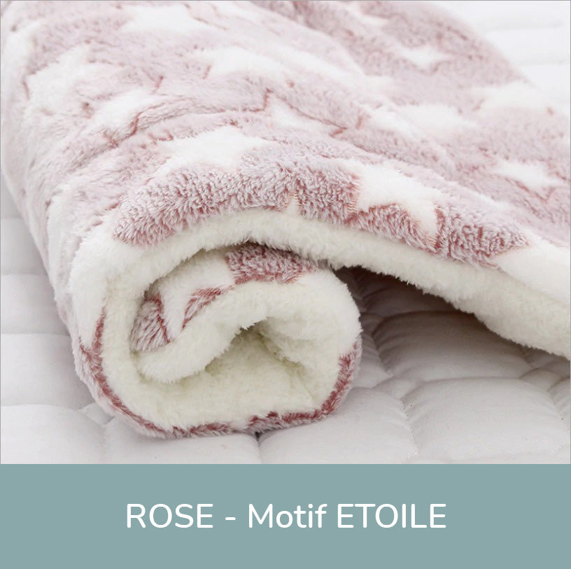 Coussin flanelle doux et chaud