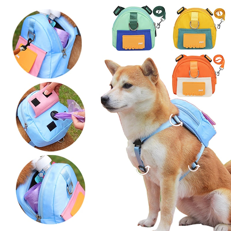 Harnais Sac à Dos Chien