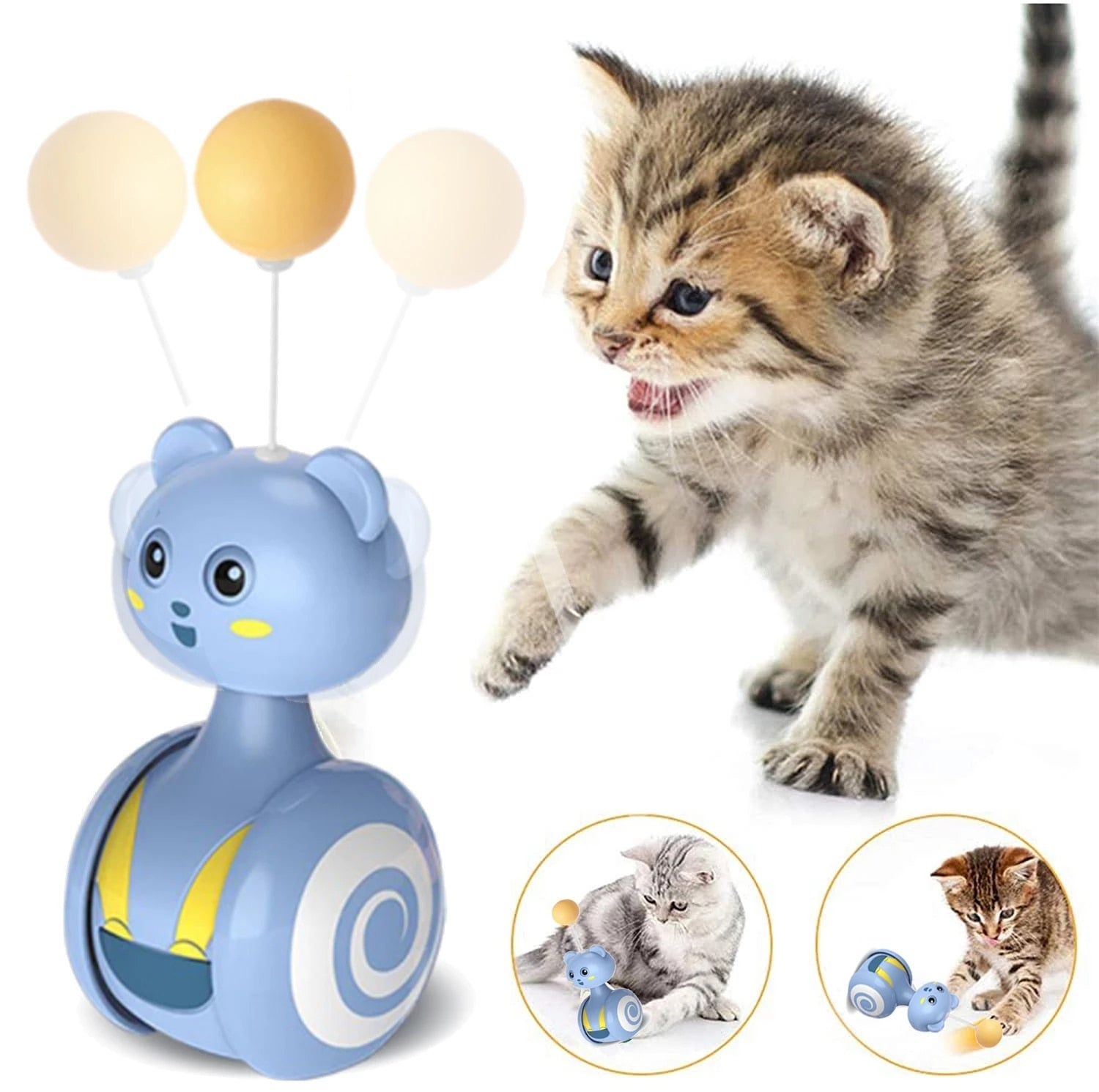 Jouet interactif pour chat
