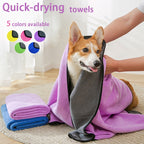 Serviette en Microfibres Bicolore