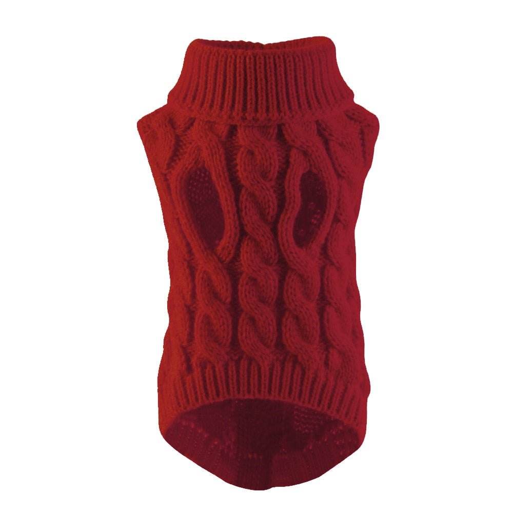 Dog Turtleneck Sweater