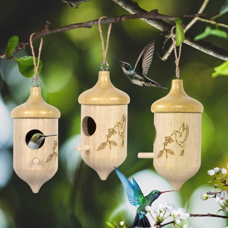 Nichoir à Oiseaux en Bois