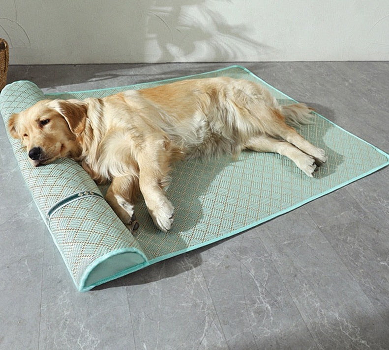 Tapis Confort Respirant avec Oreiller Intégré