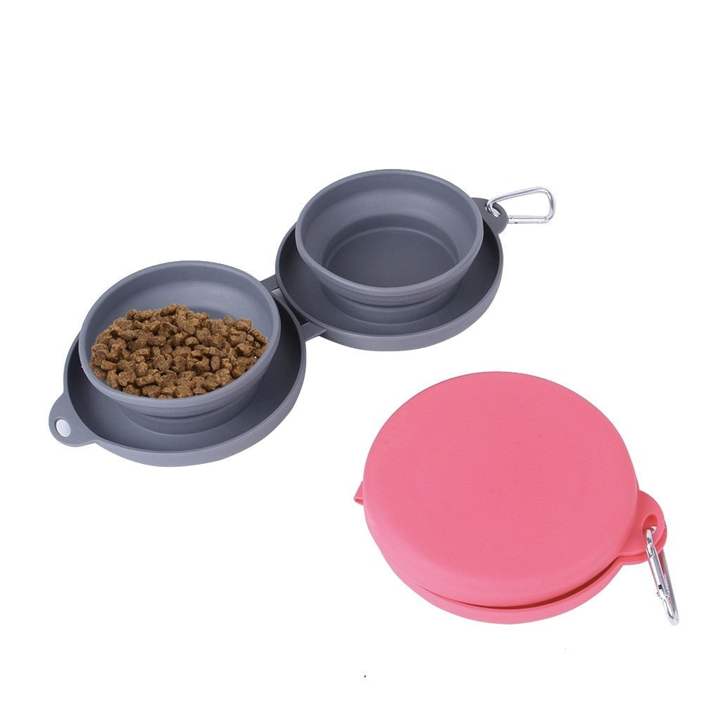 Gamelle Double de Voyage Pliable