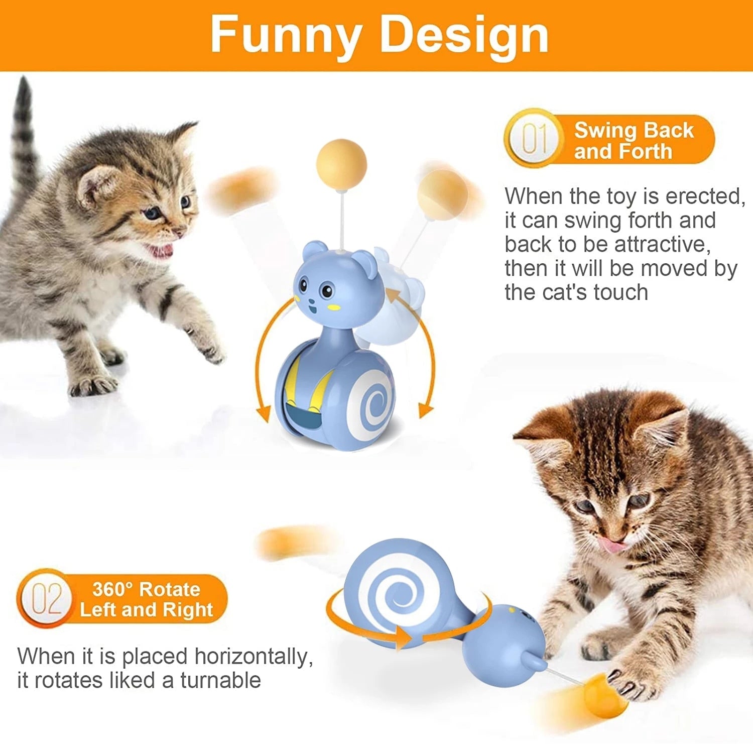 Jouet interactif pour chat