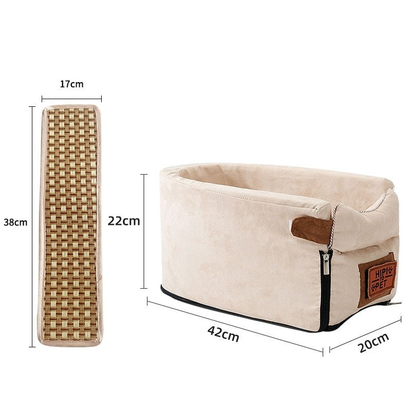 Panier de siège pour chien - voiture