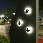 Lot de 2 lampes solaire Pattes de Chat