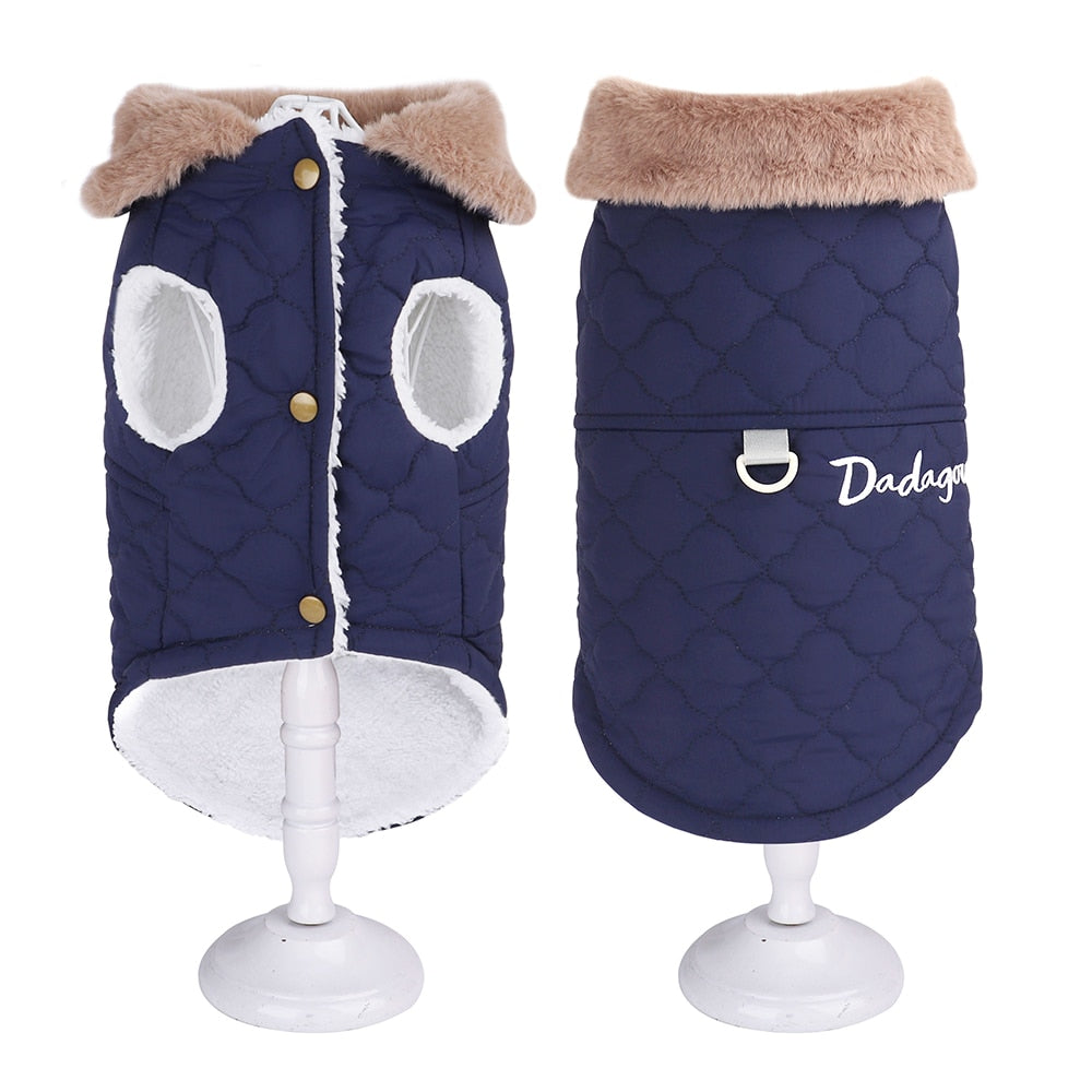 Veste d'hiver avec col moumoute