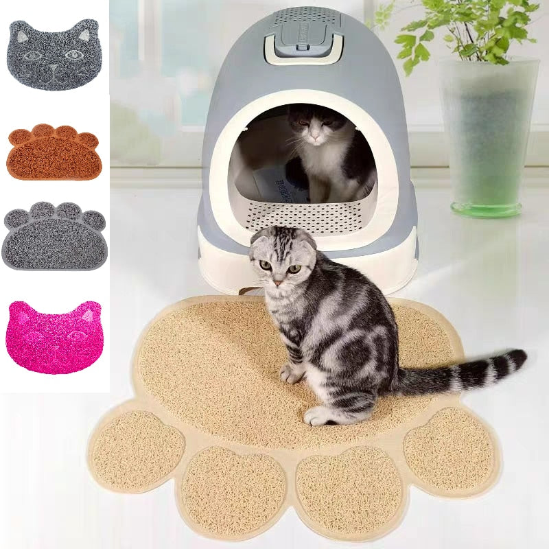 Tapis de Litière Patte de Chat