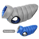 Doudoune pour chien réversible