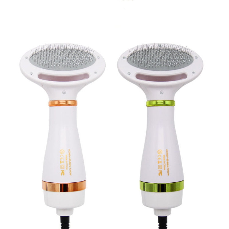 Brosse sèche cheveux 2-en-1