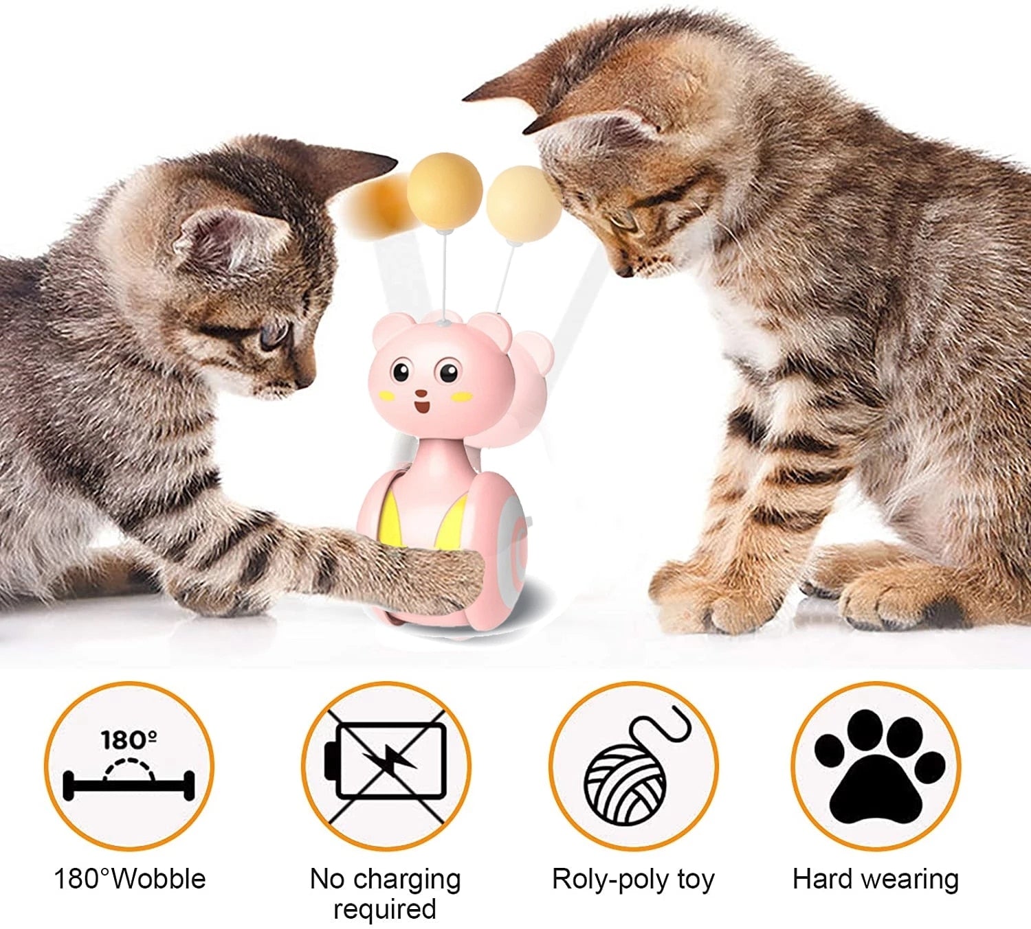 Jouet interactif pour chat