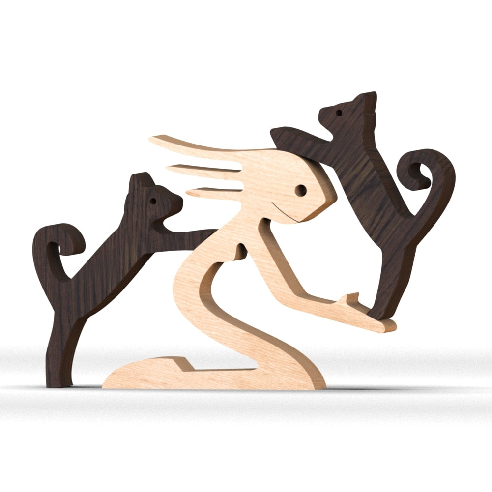 Figurine Bois Animaux