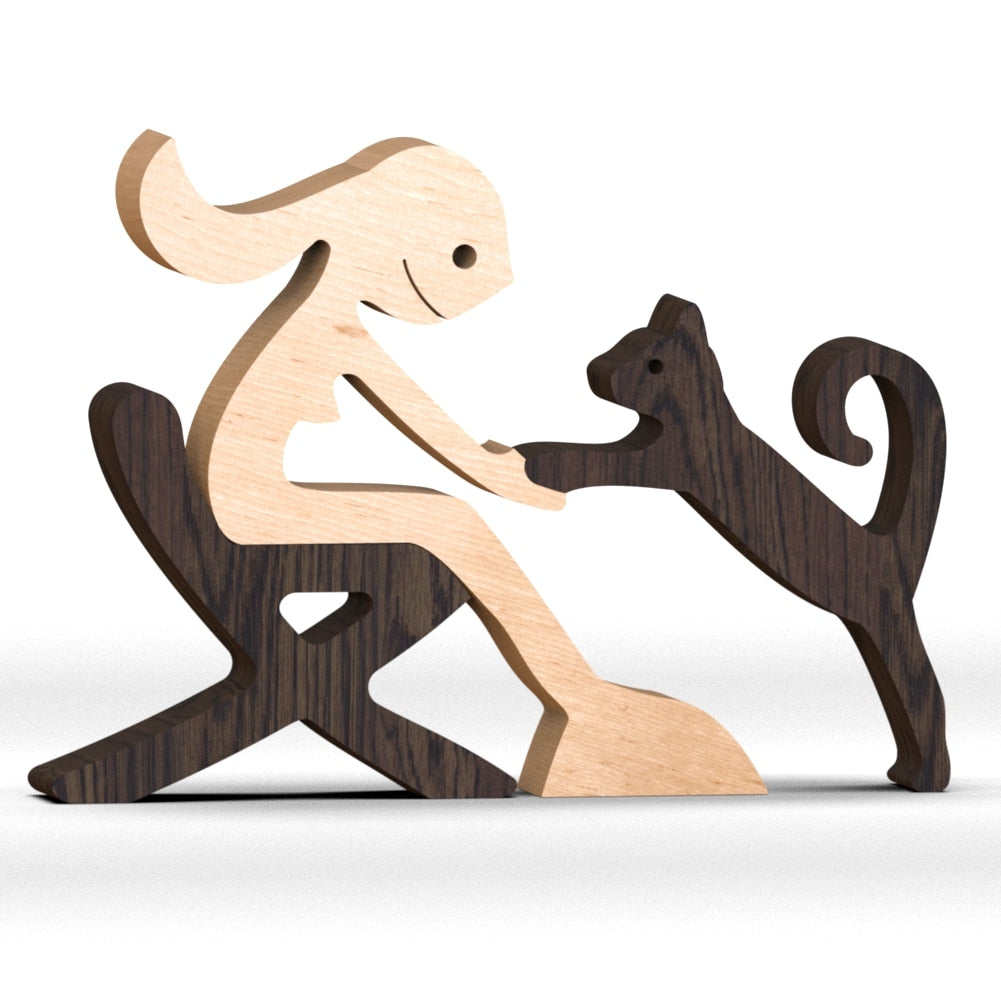 Figurine Bois Animaux